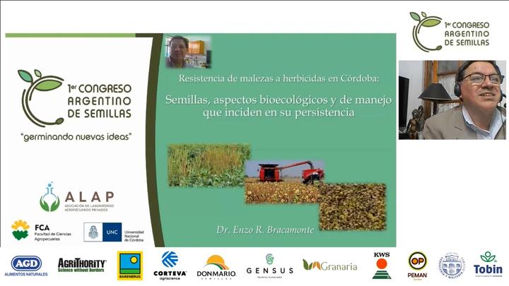 Resistencia de malezas a herbicidas: Enzo Bracamonte