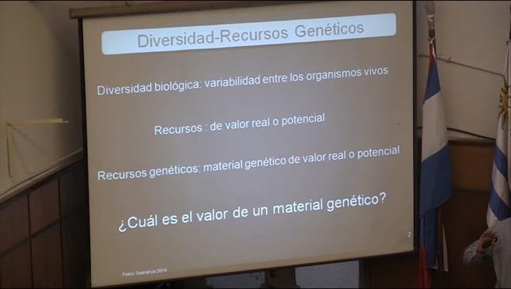 Recursos genéticos de pasturas. Pablo Speranza