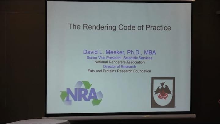 Rendering: Códigos de Buenas Practicas. David Meeker (NRA)