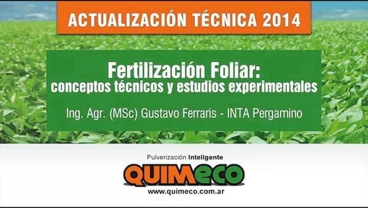 Fertilización Foliar: conceptos técnicos y estudios experimentales