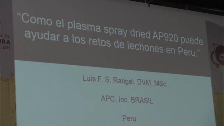 Plasma para ayudar al reto de lechones en Perú