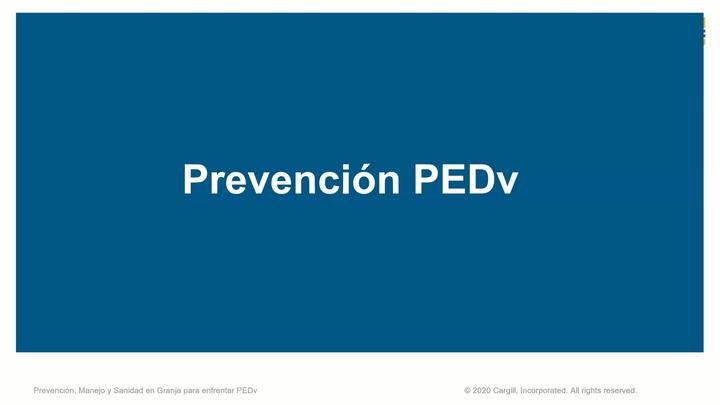 Prevención de la Diarrea Epidémica Porcina (PEDv)