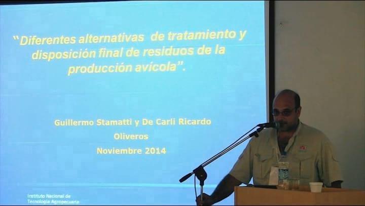 Tratamiento y disposición final de residuos avícolas. Guillermo Stamatti (INTA)
