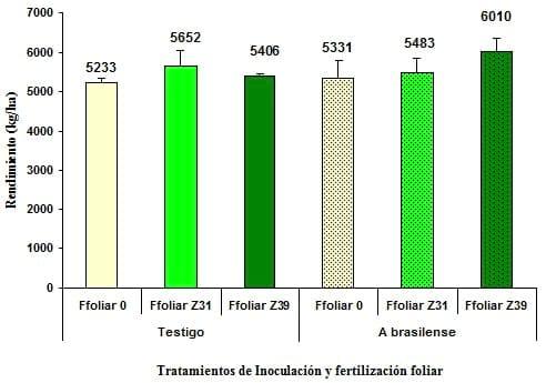 Azospirillum brasilense y fertilización foliar en cebada bajo dos ambientes de fertilidad nitrogenada - Image 1