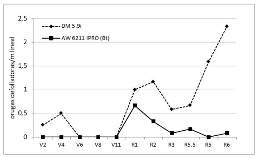 Cultivo de soja Bt (AW 6211 IPRO) y convencional (DM 5.9i) expuestos a poblaciones naturales de organismos plaga y benéficos - Image 2